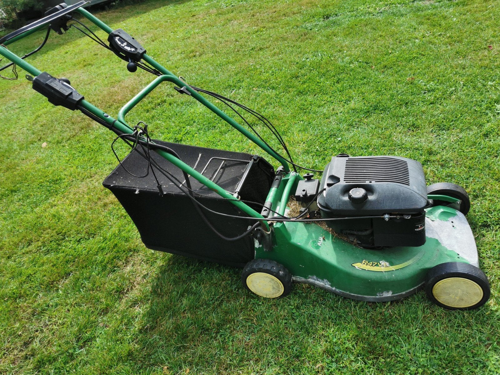 maaimachine john deere loop of sloop, Tuin en Terras, John Deere, Cirkelmaaier, Gebruikt, Ophalen of Verzenden