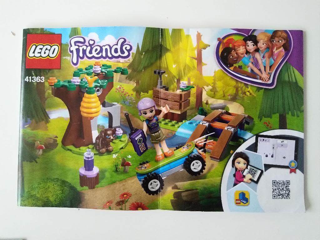 Lego Friends 41363 Mia's Avontuur in het Bos, Compleet, Lego, Friends, Ophalen of Verzenden