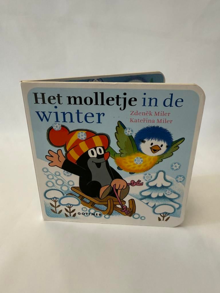Het molletje in de winter, kartonnen kinderboekje, Ophalen of Verzenden, Gelezen, 2 tot 3 jaar