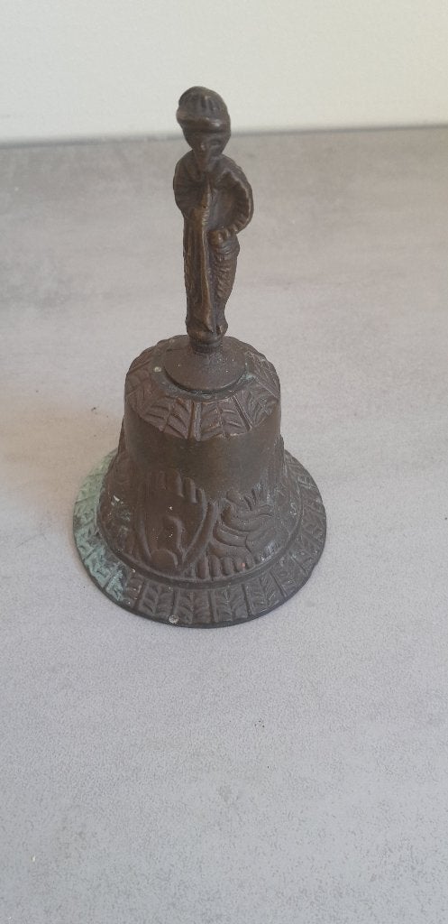 Antieke tafelbel / handbel / jagersbel, Ophalen of Verzenden