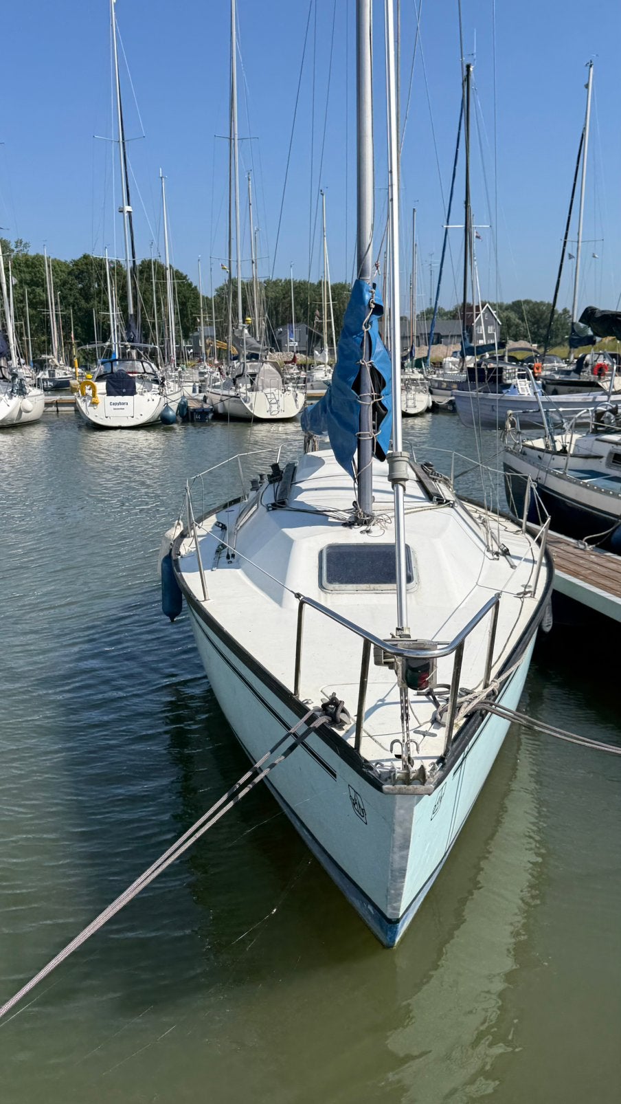 Dufour 1800 te koop, Watersport en Boten, Kajuitzeilboten en Zeiljachten, Ophalen, 27 m, Gebruikt, Binnenboordmotor