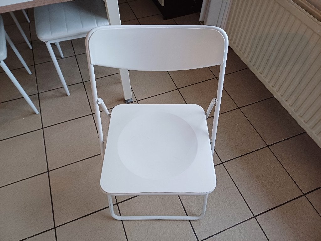 Klapstoel ikea wit Niels Gammelgaard klapstoel, Ophalen, Gebruikt, Wit, Eén