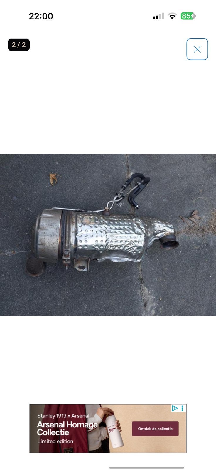 Katalysator citroën/peugeot, Auto-onderdelen, Uitlaatsystemen, Ophalen, Peugeot