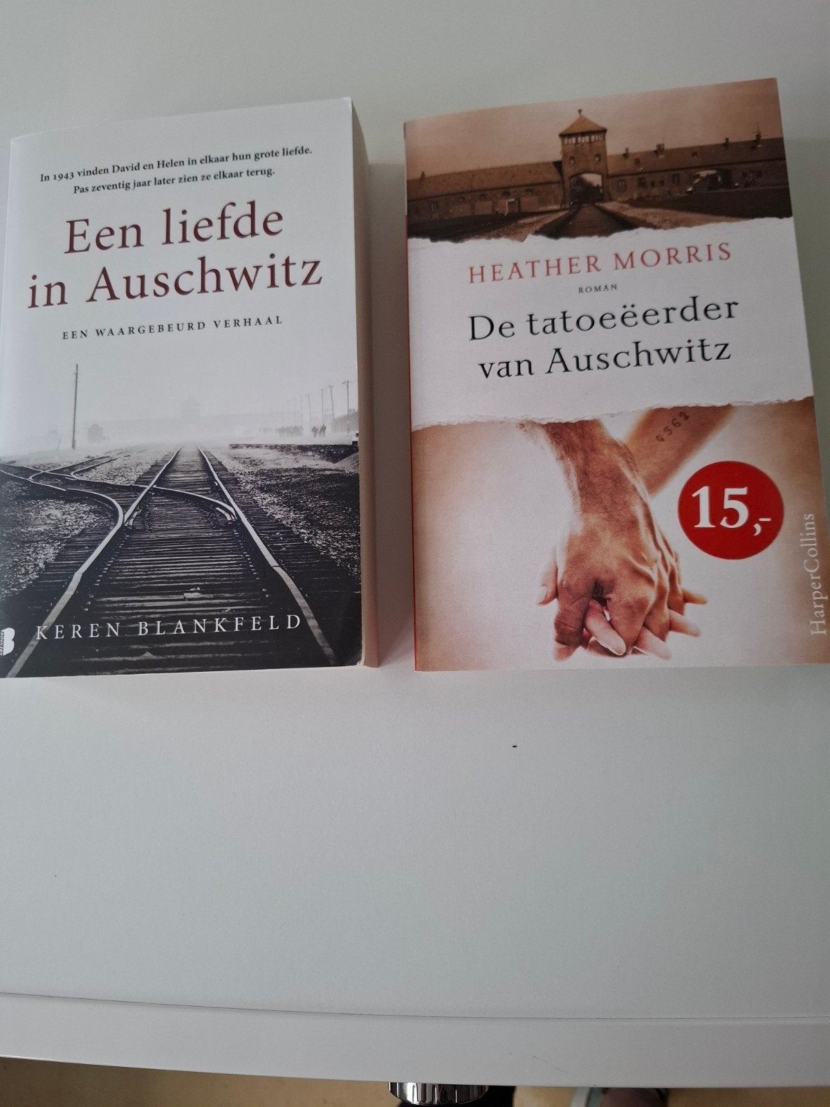 2 boeken over Auschwitz., Boeken, Tweede Wereldoorlog, Ophalen of Verzenden, Zo goed als nieuw, Overige onderwerpen