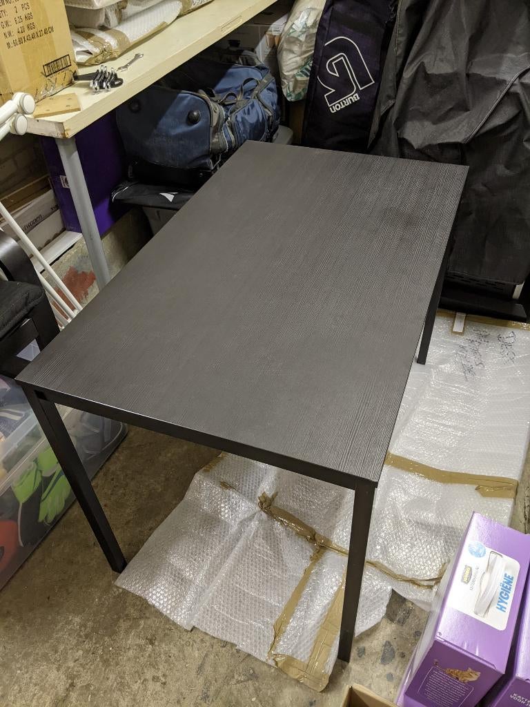 IKEA tafel, zwart, 110x67x75 cm, IKEA, TÄRENDÖ - Tafel, zwart, 110x67x75 cm, Gebruikt, 100 tot 150 cm, 50 tot 100 cm