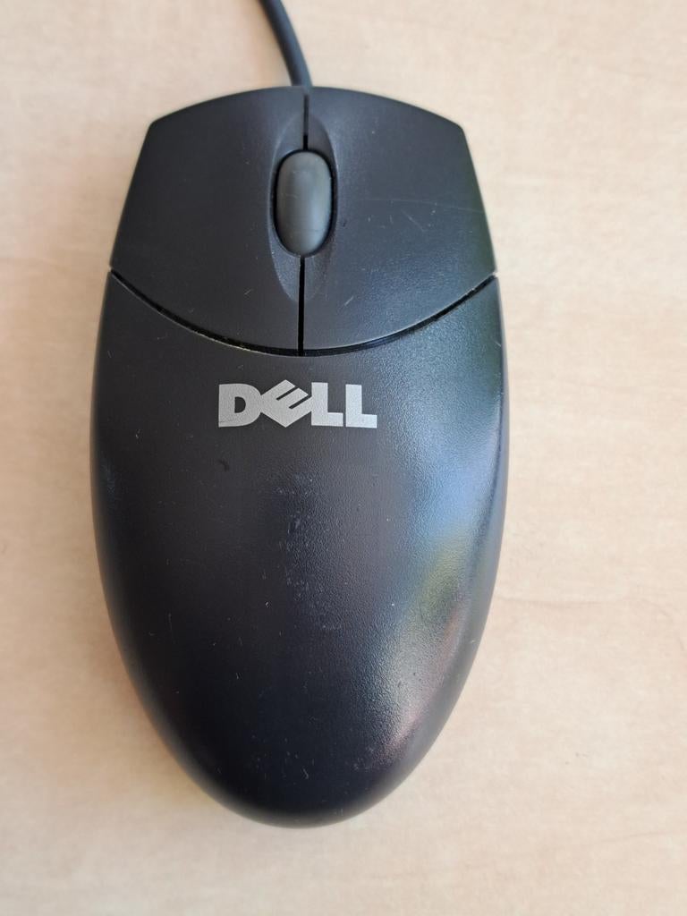 Dell PS/2 Muis, Computers en Software, Muizen, Ophalen, Muis, Gebruikt, Rechtshandig