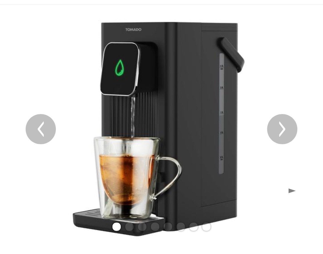 Tomado waterdispenser - Warm water in een handomdraai, 1 tot 2 liter, Ophalen of Verzenden, Gebruikt