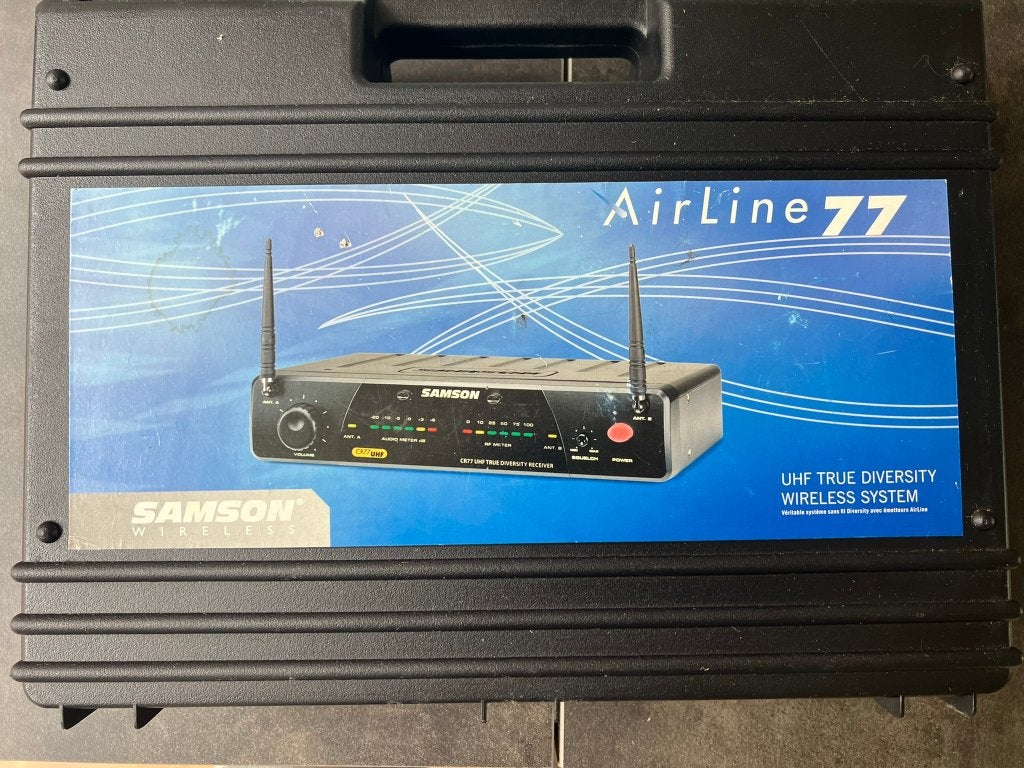 Samson CR77 Airline77 Draadloos Receiver, Ophalen, Gebruikt, Overige typen, Draadloos