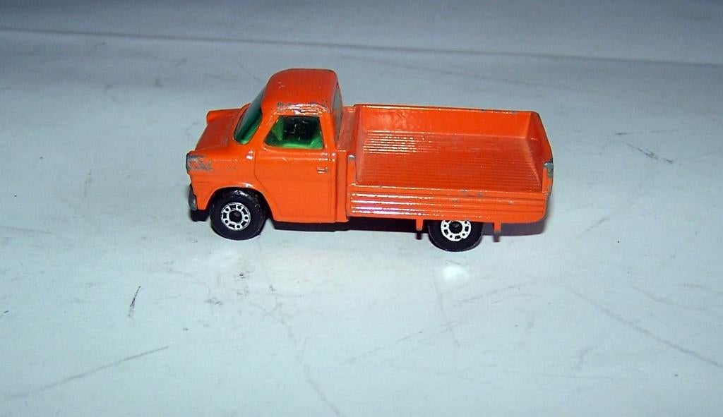 Matchbox Superfast Ford Transit met laadbak. 1977. Izgs., Ophalen of Verzenden, Nieuw, Bus of Vrachtwagen