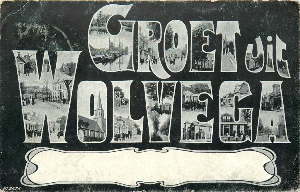 701-005-019 Wolvega Groet uit, Ophalen of Verzenden, Voor 1920, Friesland