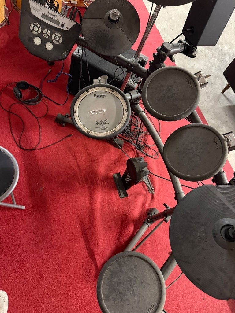 Roland elektrisch drumset, Muziek en Instrumenten, Ophalen, Gebruikt, Roland, Elektronisch