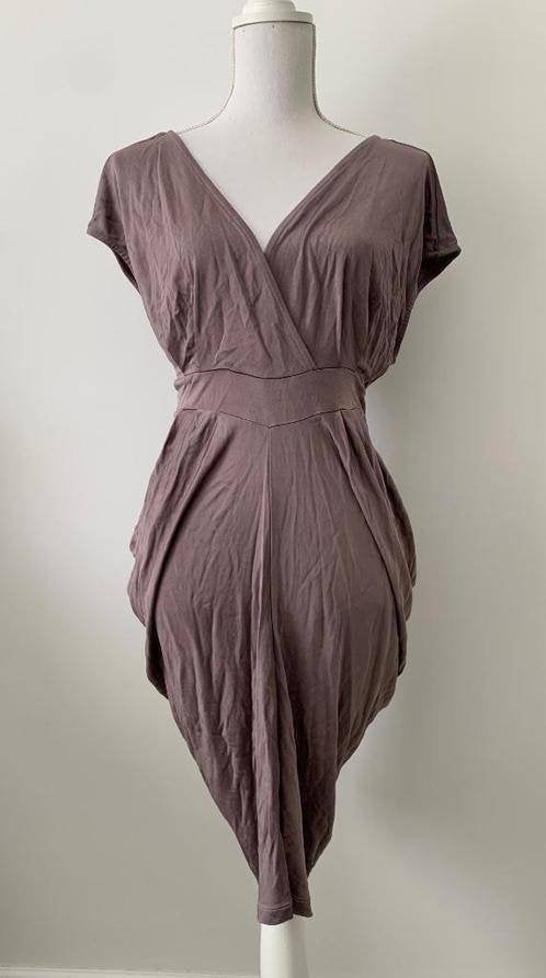 Mooie paarse stretch Jurk maat 44!, Kleding | Dames, Trouwkleding en Trouwaccessoires, Verzenden, Zo goed als nieuw, Paars, Bruidsmeisjeskleding