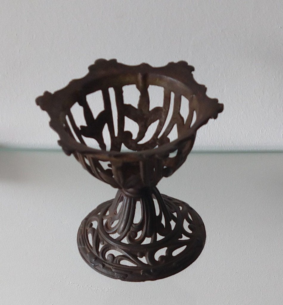 antiek voetstuk trofee design kom, volgnr 17, Ophalen of Verzenden