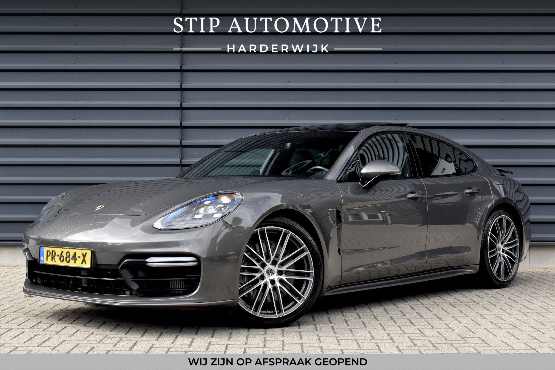 Porsche Panamera 2.9 4 E-Hybrid 462pk SportDesign | Pano | 2, Auto's, Porsche, Automaat, 14 kWh, Gebruikt, 462 pk