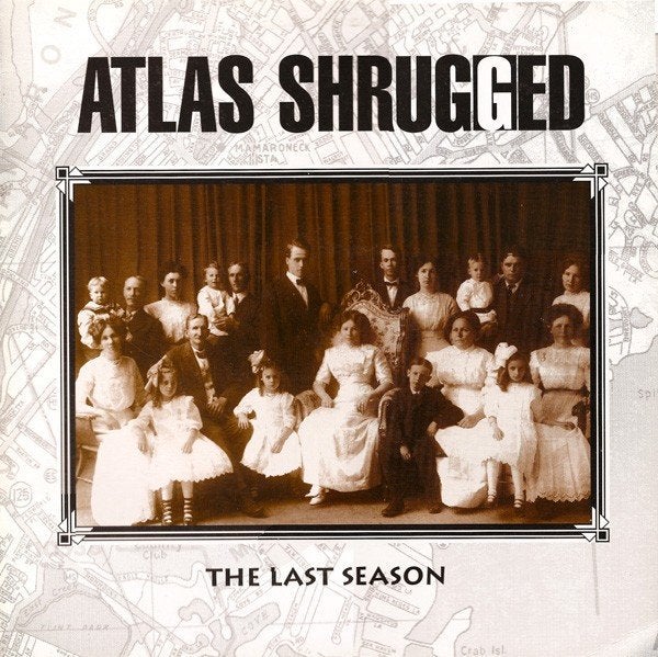 Atlas Shrugged – The Last Season 1994 Hardcore rock GREEN LP, Gebruikt, Ophalen of Verzenden, Inclusief binnenhoes, LP