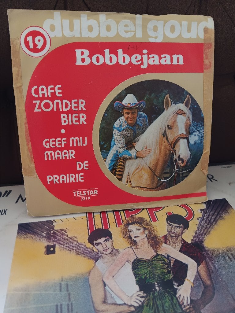 bobbejaan - cafe zonder bier  c, Cd's en Dvd's, Vinyl Singles, Gebruikt, Verzenden, 7 inch, Overige typen