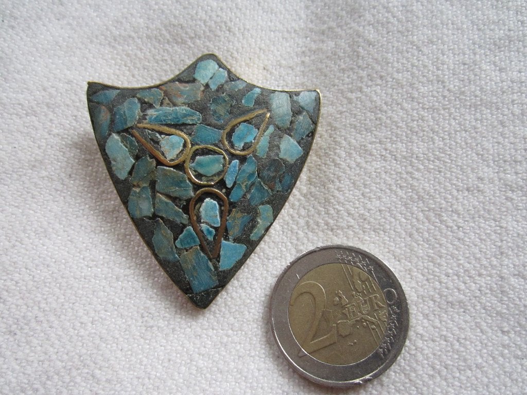 16.  Aparte oude broche,, Ophalen, Overige materialen, Broche