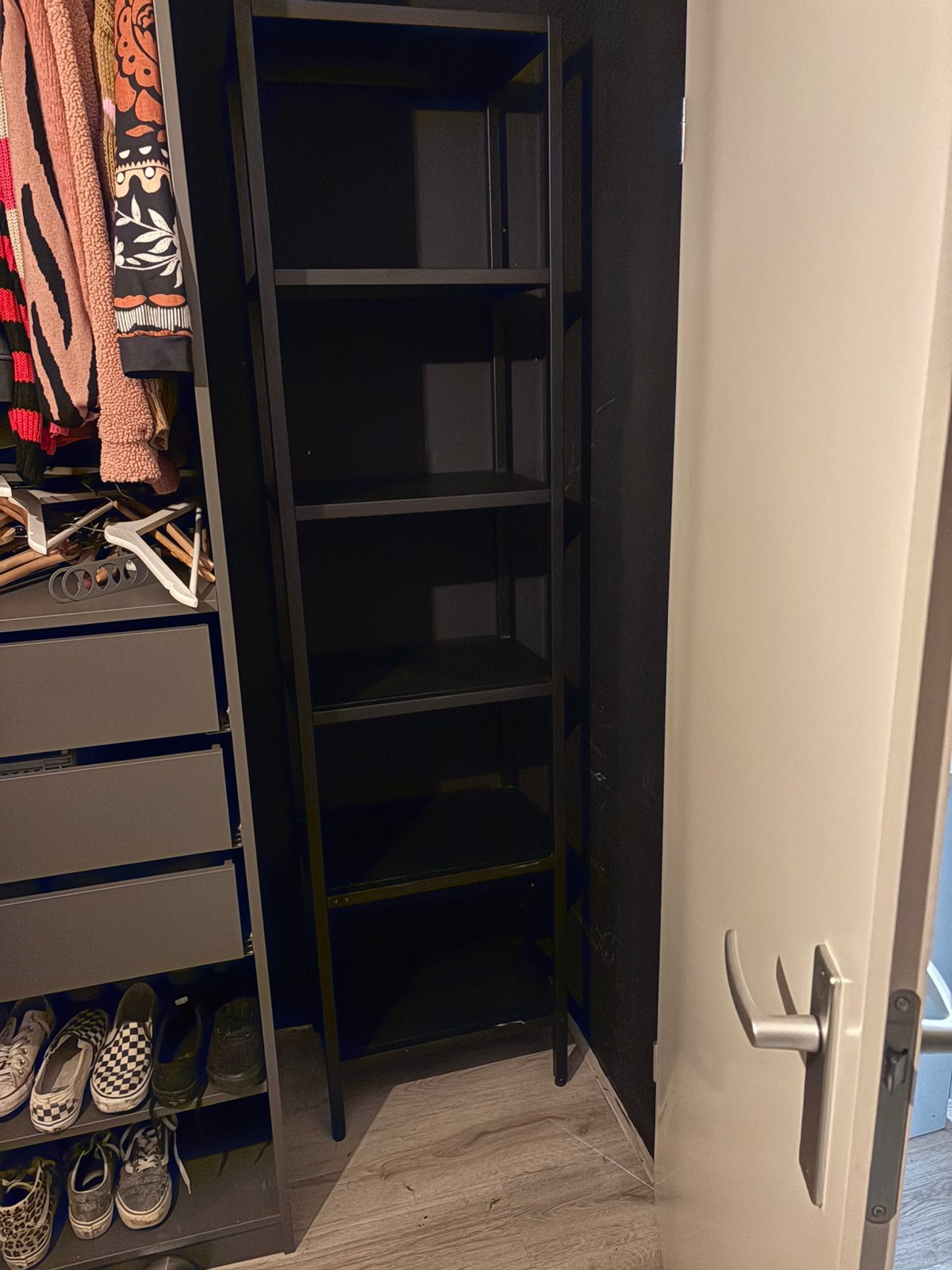 Stelling kast, Ophalen, Zo goed als nieuw