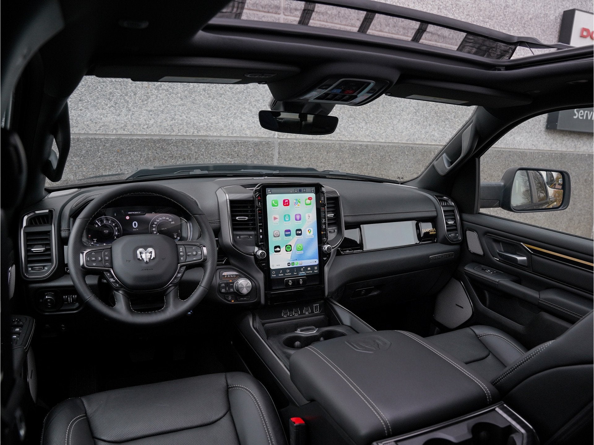Dodge Ram 1500 Sport 426 Pack 3.0 STT 426pk CrewCab |426 Pac, Automaat, Zwart, Zwart, Leder
