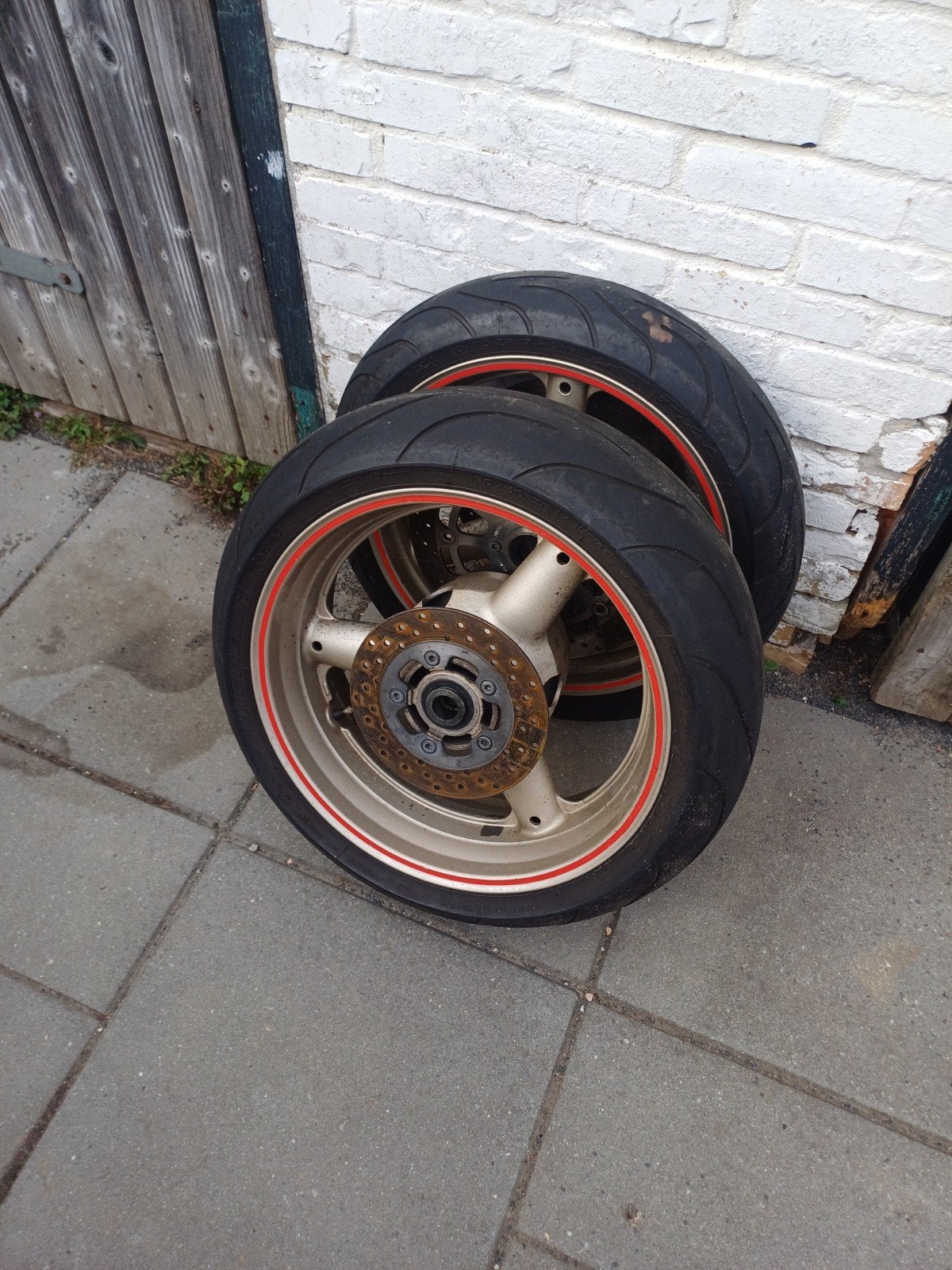Set suzuki tl1000s velgen, Motoren, Ophalen of Verzenden