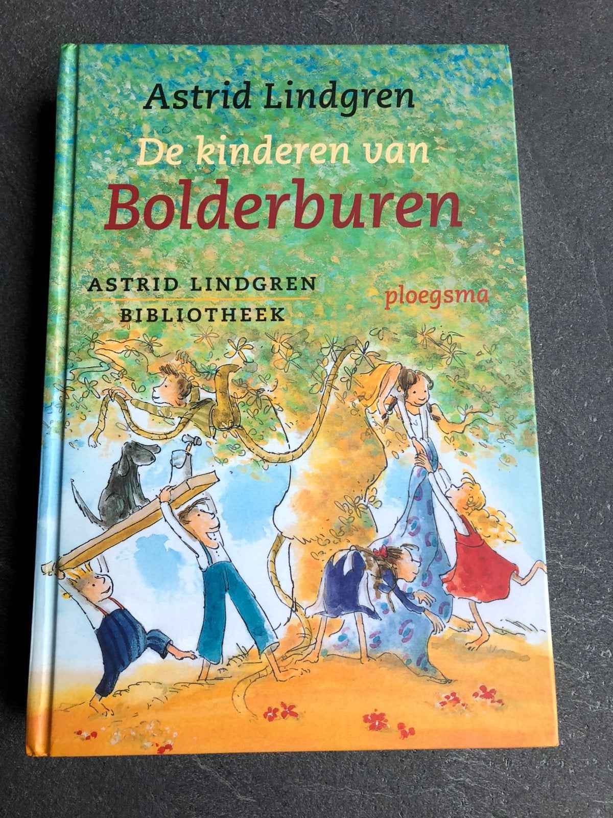 Kinderboek: De kinderen van Bolderburen / Astrid Lindgren, Boeken, Ophalen of Verzenden, Zo goed als nieuw, Astrid Lindgren, Fictie algemeen