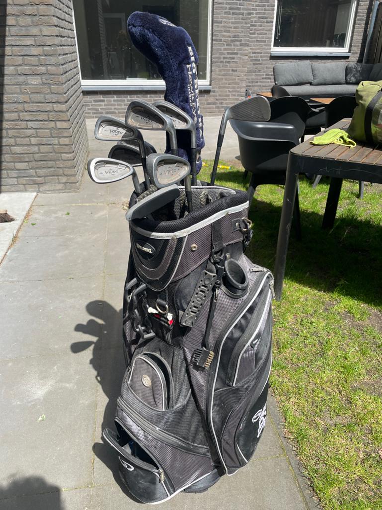 Complete Golfset met Spalding Golftas en Callaway Driver, Ophalen, Gebruikt, Set, Callaway