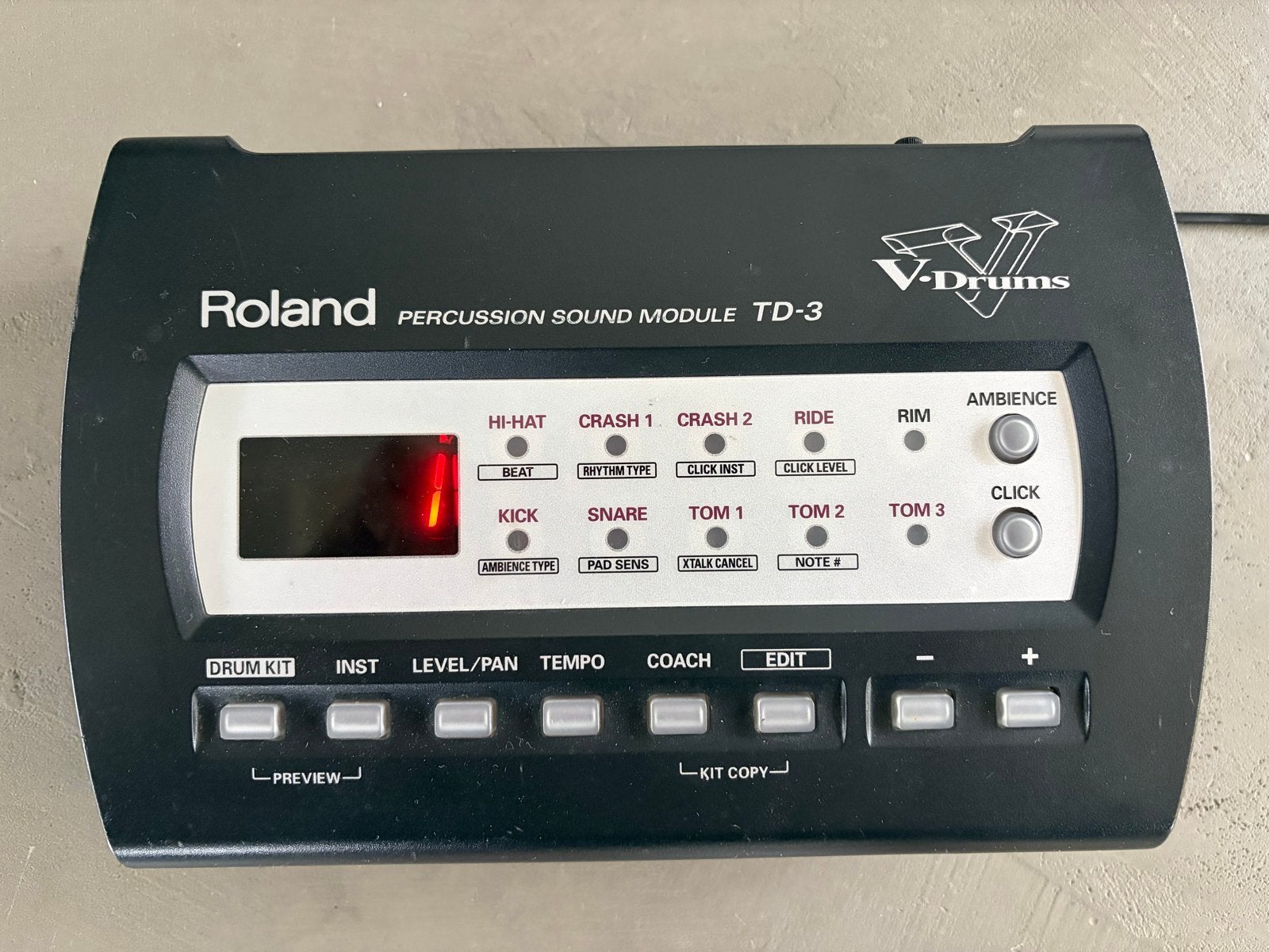 Roland TD-3 V-Drums Percussion Sound Module, Muziek en Instrumenten, Ophalen, Zo goed als nieuw, Roland, Elektronisch
