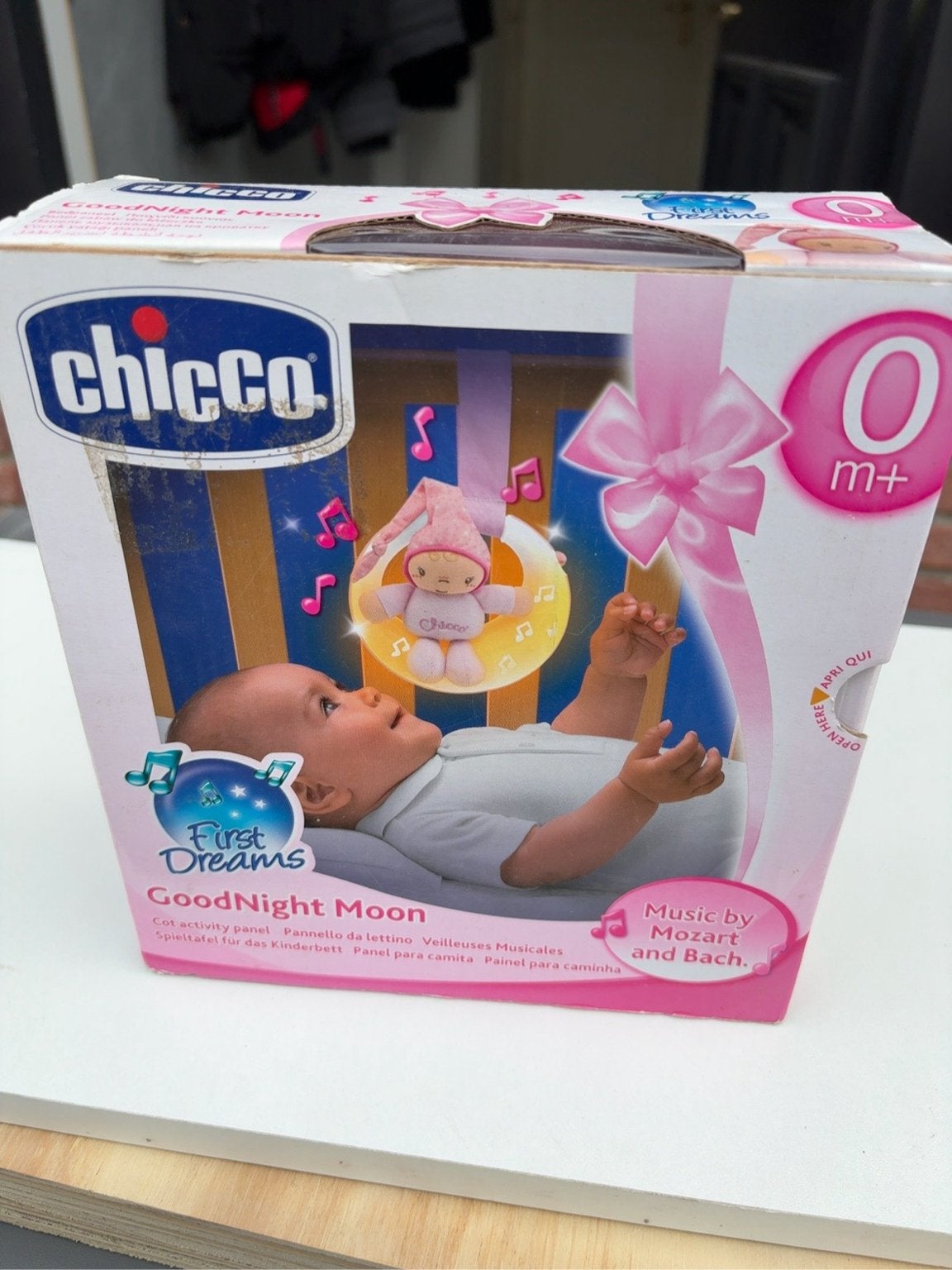 Chicco First Dreams GoodNight Moon Muzikale Nachtlamp (0m+), Ophalen of Verzenden, Nieuw