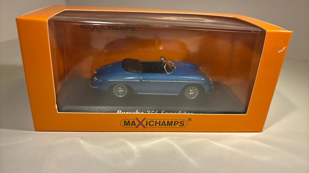 Porsche 356 speedster maxichamps 1.43, Overige merken, Auto, Ophalen of Verzenden, A