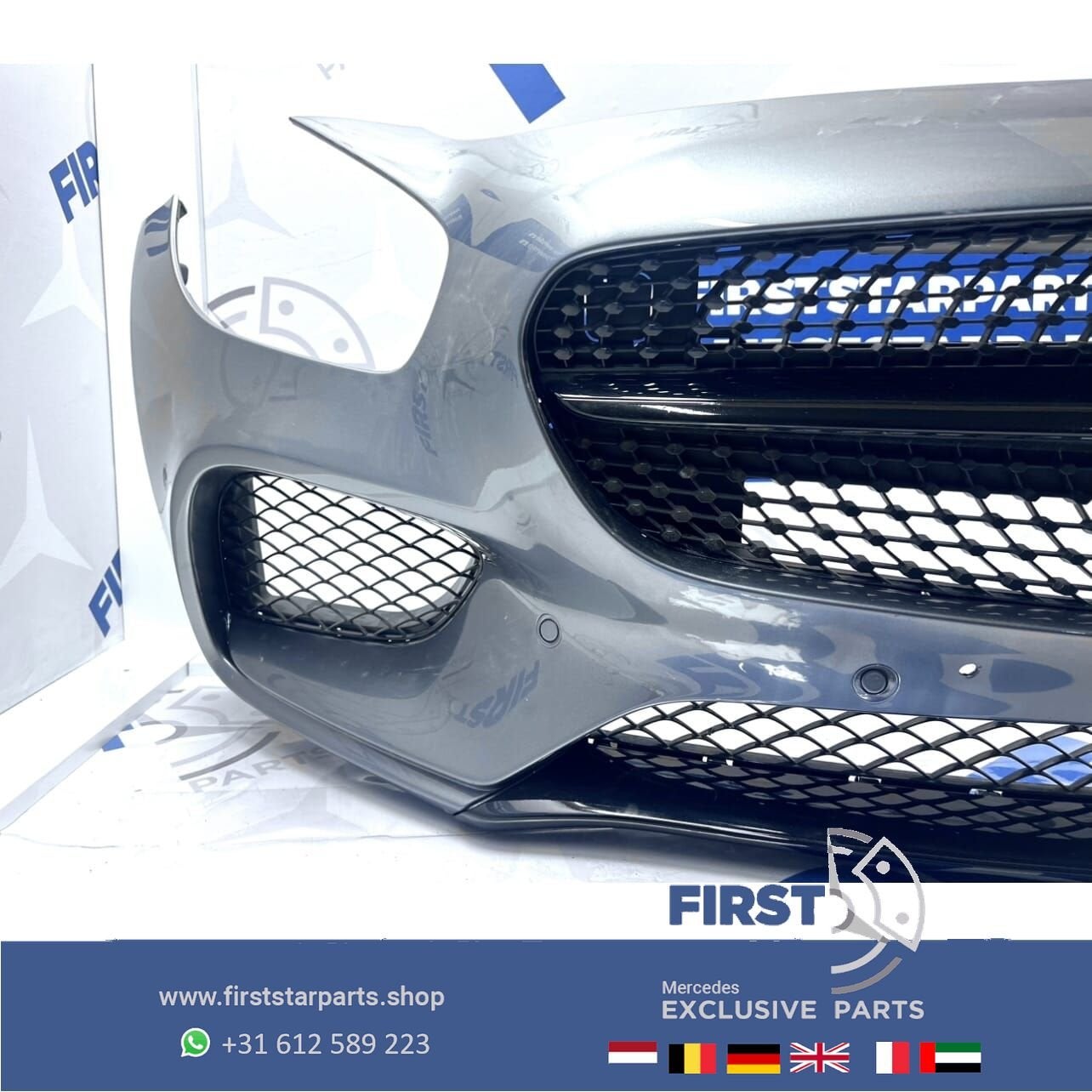 W190 AMG GT BUMPER COMPLEET Mercedes GT GTC GTS AMG VOORBUMP, Gebruikt, -, Voor, Ophalen of Verzenden