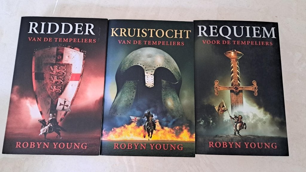 Robyn Young: De tempeliers trilogie, Boeken, Ophalen of Verzenden, Gelezen, Robyn Young