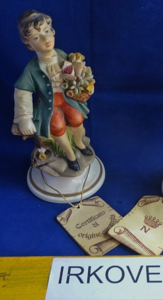 CAPODIMONTE * OUD BEELDJE * Nieuwstaat *, Verzamelen, Beelden en Beeldjes, Verzenden, Zo goed als nieuw, Mens