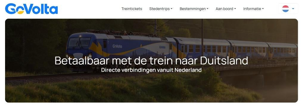 Treinticket naar Berlijn Bremen of Hamburg, Tickets en Kaartjes, Eén persoon, Vliegtuig, Met bestemming of datum