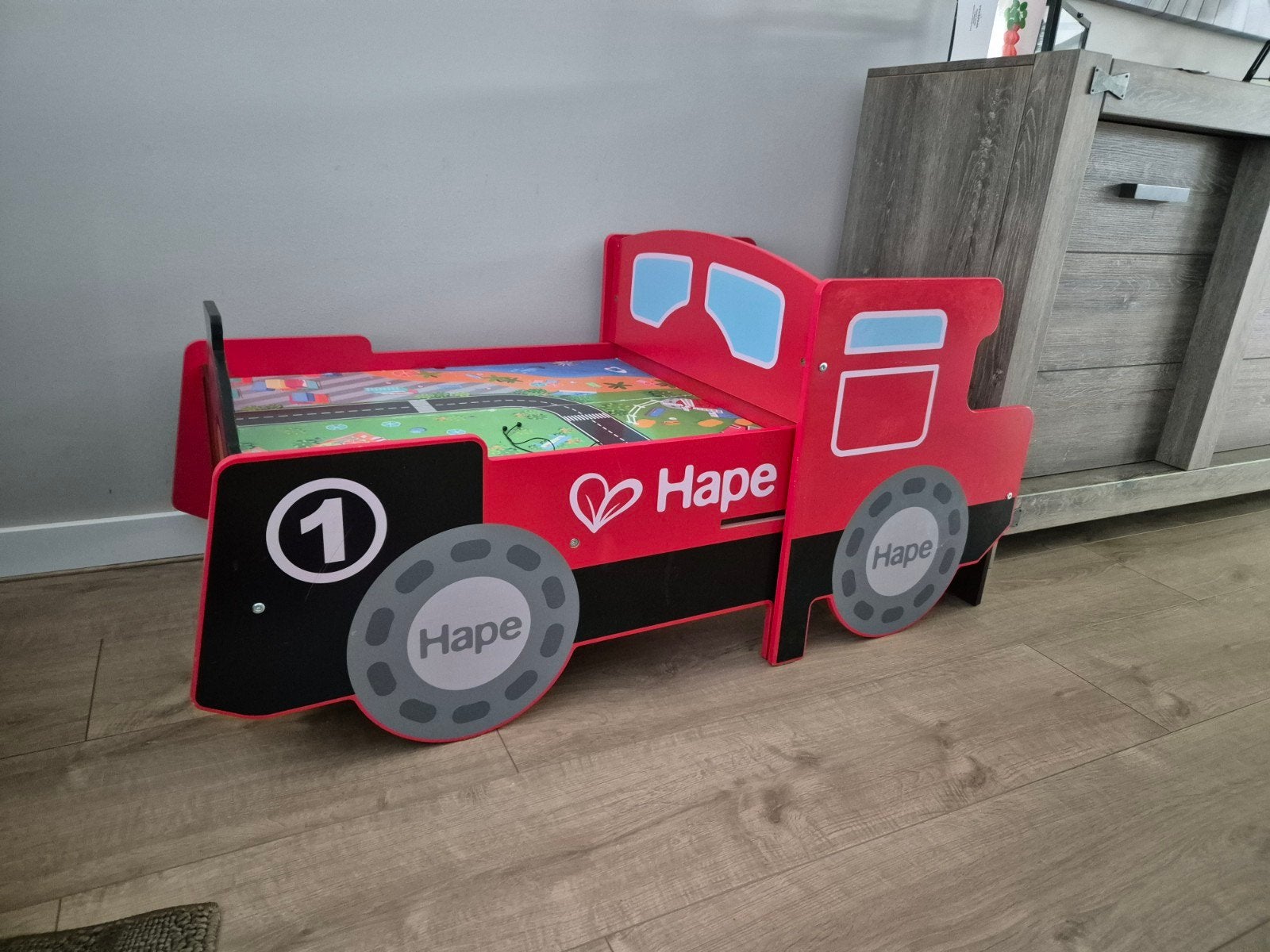Hape Inschuifbare Houten Trein Speeltafel, Kinderen en Baby's, Ophalen, Gebruikt, Overige typen