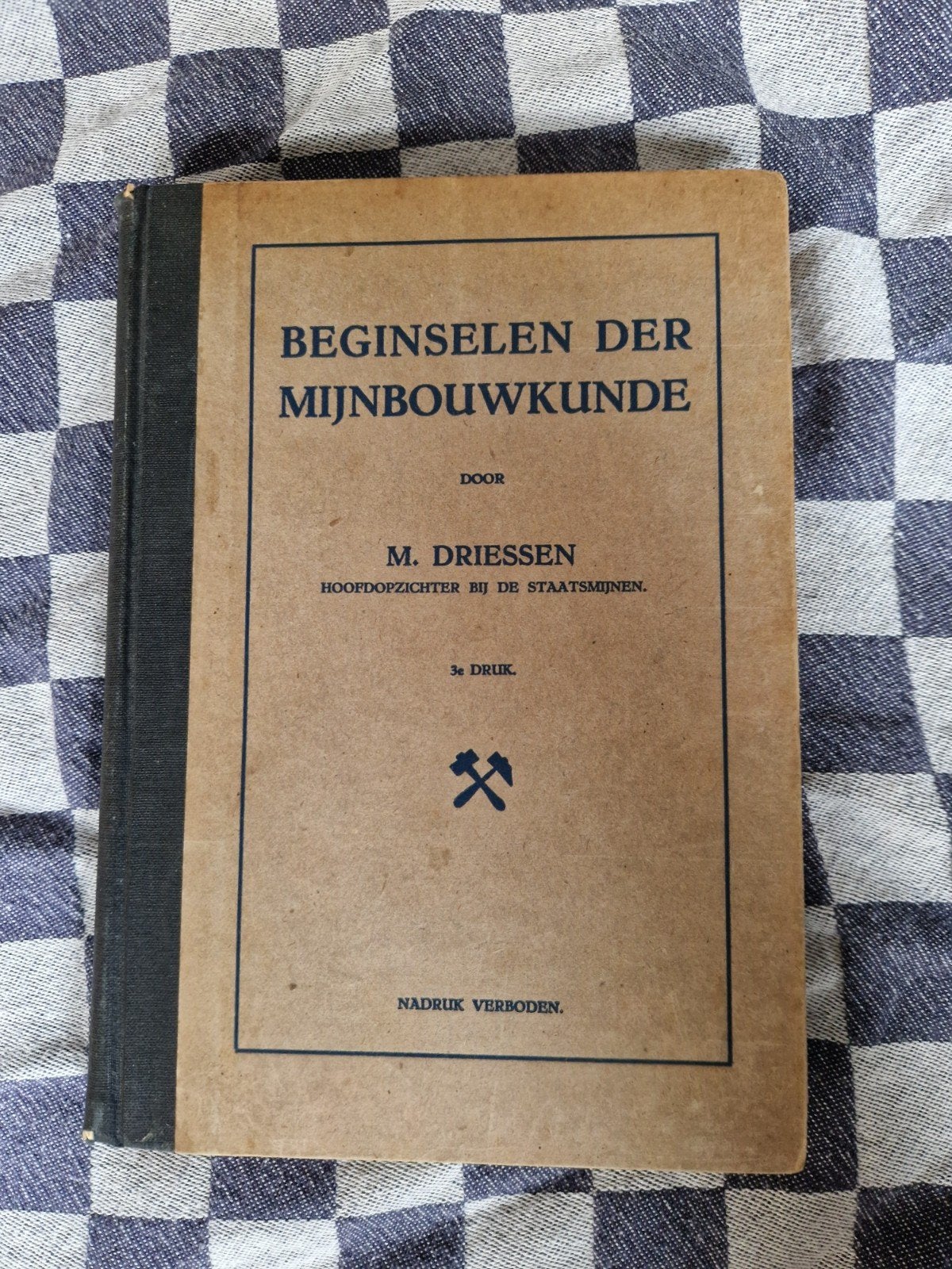 Beginselen der Mijnbouwkunde - 3e druk (1949), Boeken, Ophalen of Verzenden, Gelezen, Overige onderwerpen, M. Driessen