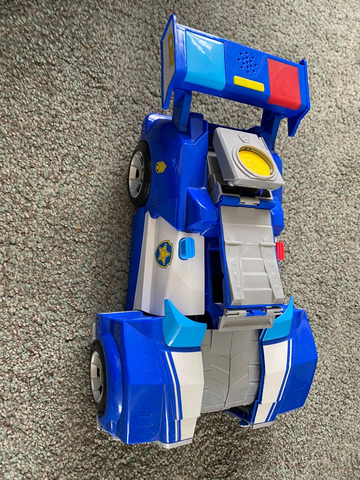 Paw Patrol Chase Politie Auto Transformer Speelgoed, Ophalen of Verzenden, Gebruikt