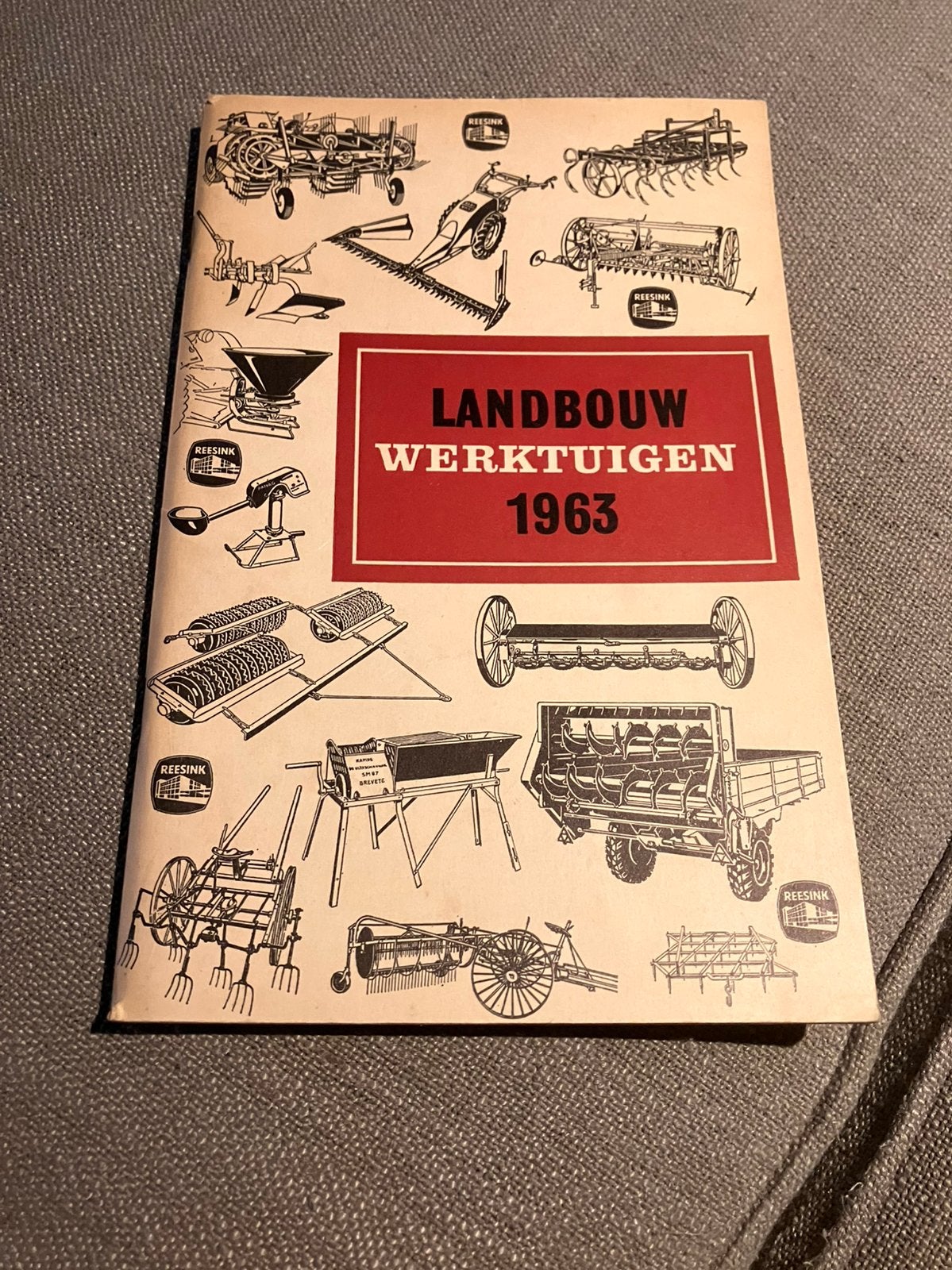 Catalogus reesink landbouwwerktuigen 1963 landbouw techniek, Ophalen of Verzenden, Gelezen, Tractor en Landbouw