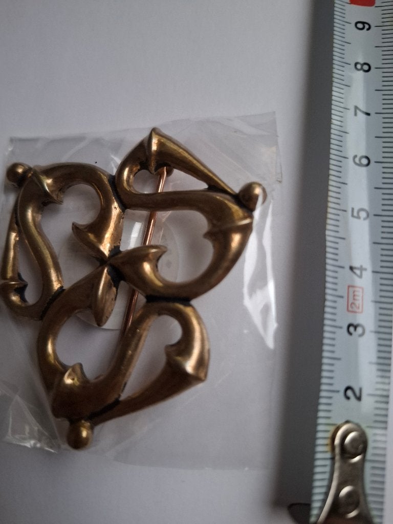 Oud lijkend Germaanse mantelspeld, Fibula Trechterbeker, Ophalen of Verzenden