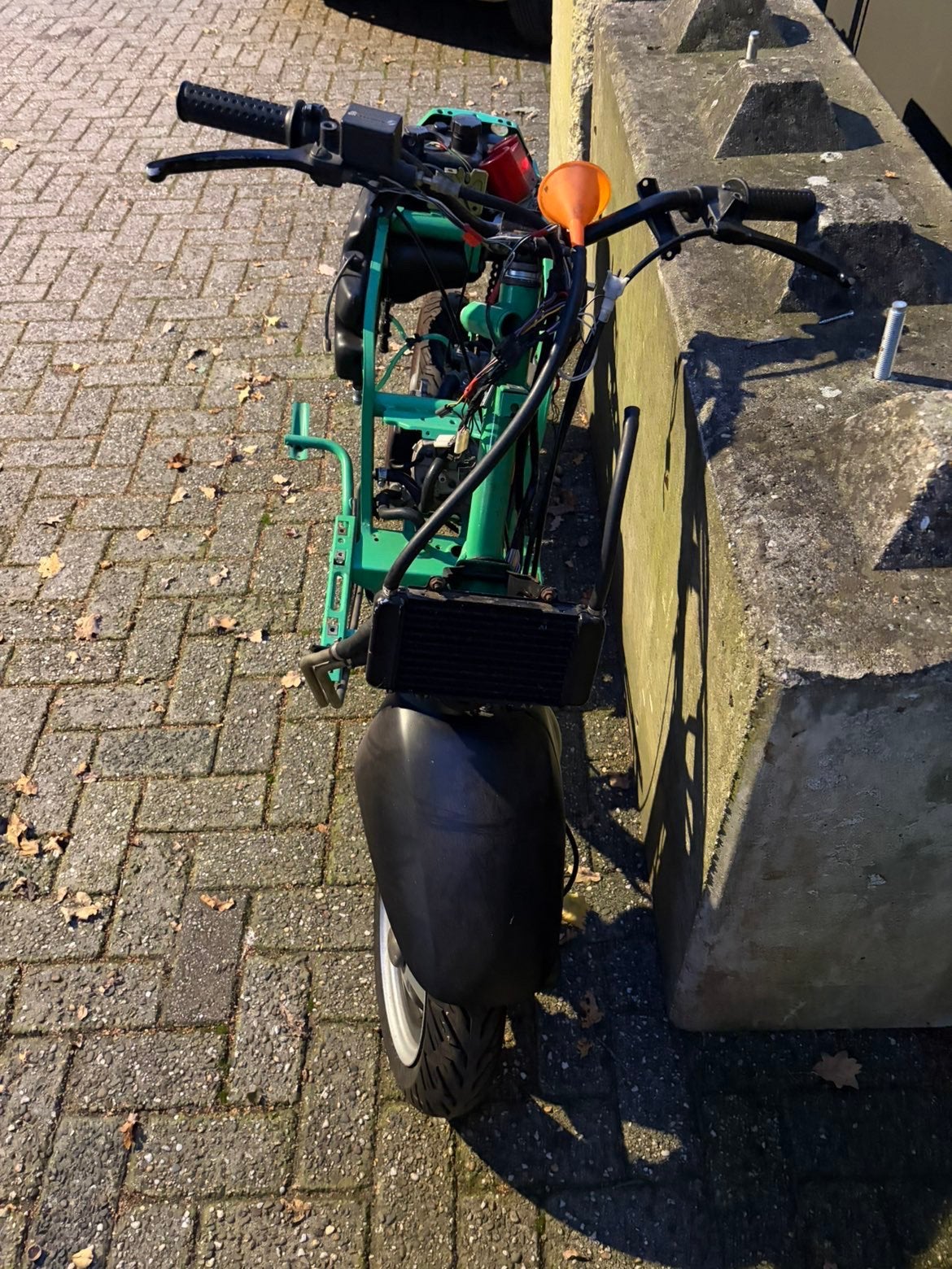 Piaggio quartz 70cc project Brom, Ophalen, Zo goed als nieuw, Blok