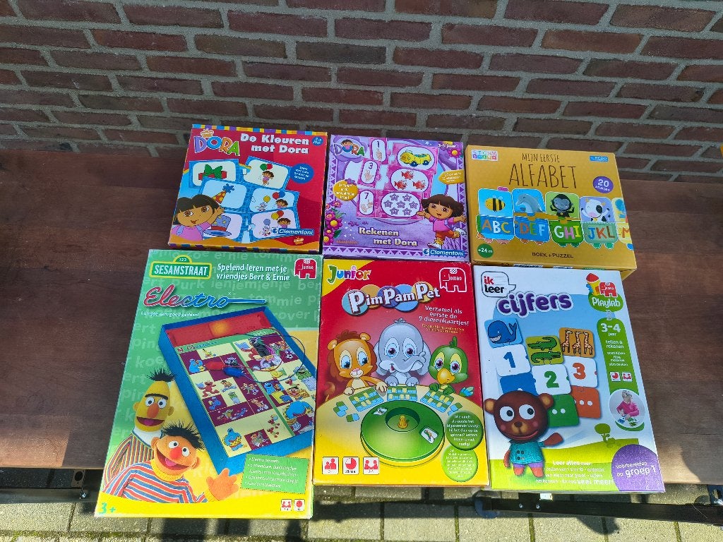 Educatieve Spellen, Ophalen, Gebruikt, Puzzelen