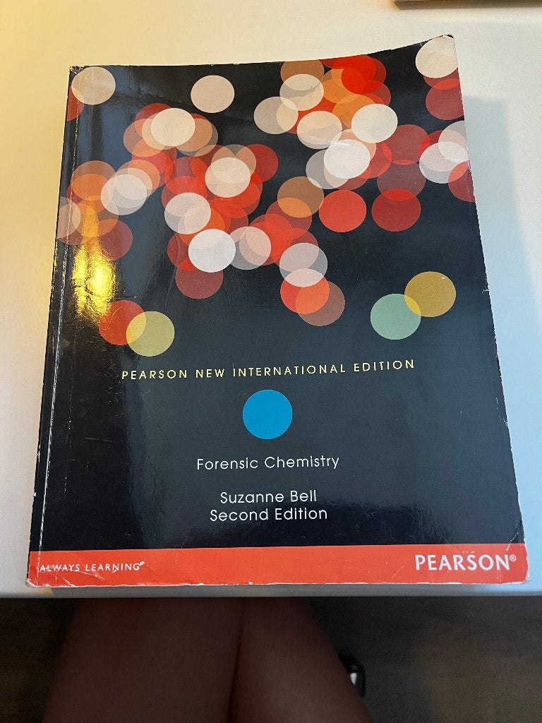Forensic chemistry, Boeken, Gelezen, Pearson, Ophalen of Verzenden, WO