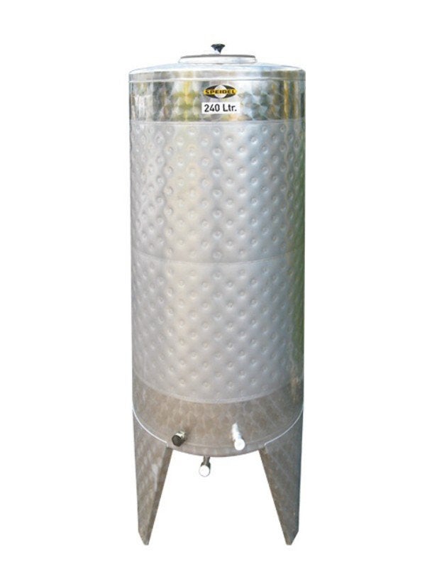 Speidel RVS fermenter 240 Liter met koelmantel, Hobby en Vrije tijd, Overige Hobby en Vrije tijd, Ophalen of Verzenden, Gebruikt