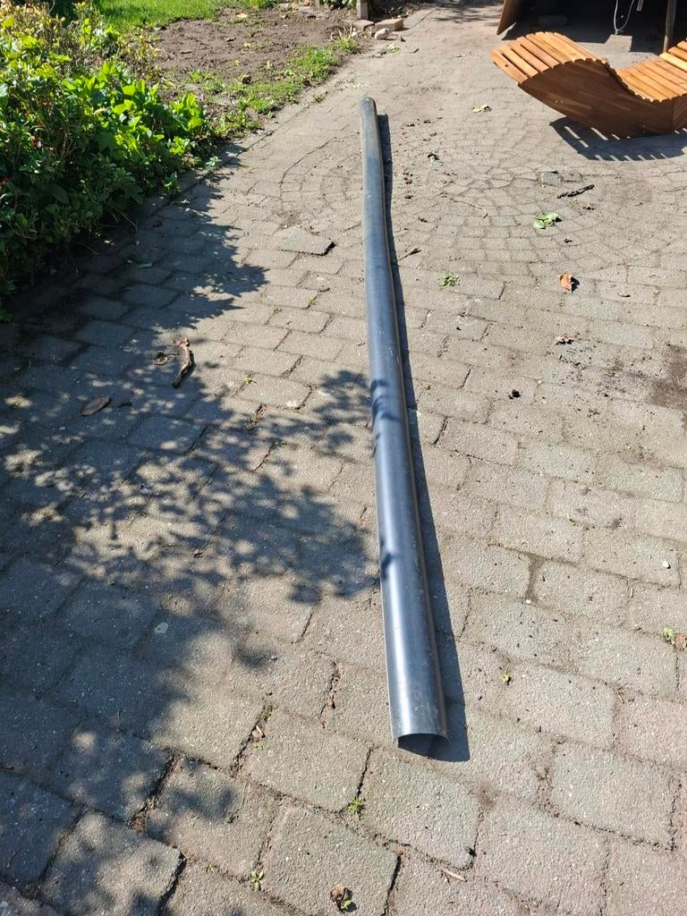 Mastgoot antraciet, Doe-het-zelf en Verbouw, Buizen en Afvoer, Ophalen, Minder dan 2 meter, 80 mm of meer, Dakgoot