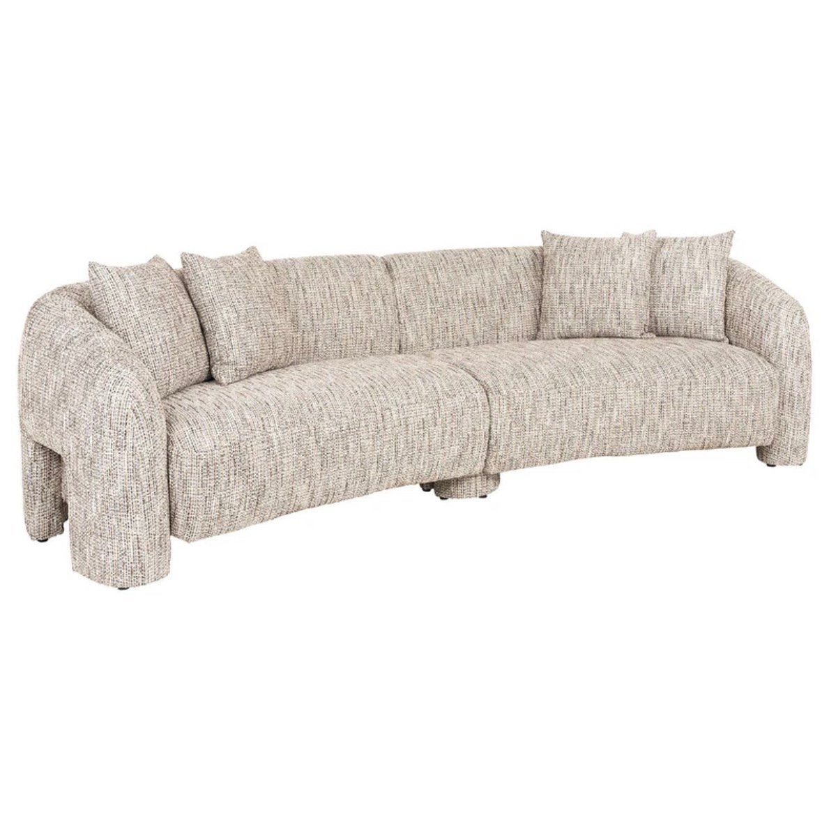 Deze week weg! Richmond Interiors Bank Milania Trendy Nature, Huis en Inrichting, Banken | Sofa's en Chaises Longues, Ophalen