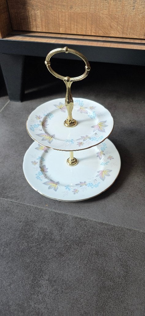 etagere porselein royal albert enchantment, Antiek en Kunst, Ophalen of Verzenden