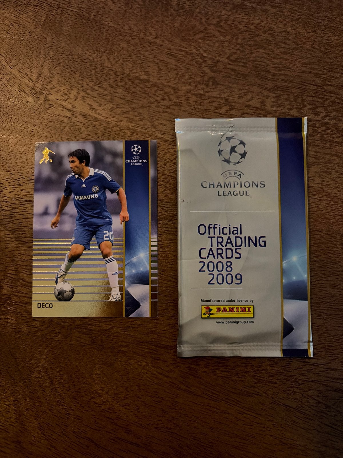 Panini Adrenalyn Champions Leaque 2008/2009 Deco, Verzamelen, Sportartikelen en Voetbal, Ophalen of Verzenden, Nieuw, Buitenlandse clubs
