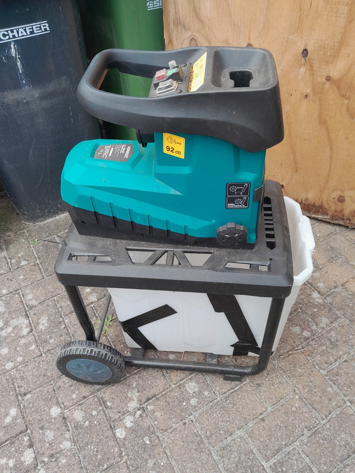 Hakselaar, Gebruikt, Met opvangbak, Elektrisch, Ophalen