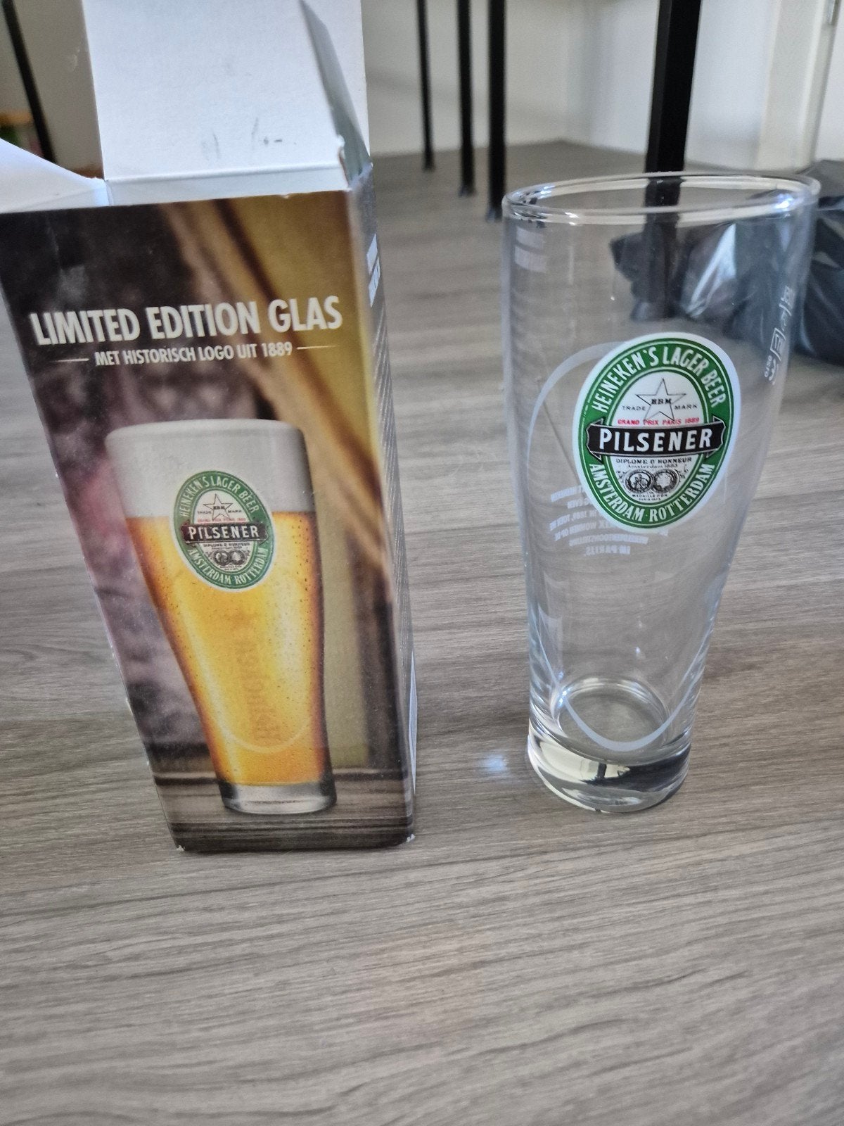Heineken verzamelglas, Ophalen of Verzenden, Heineken