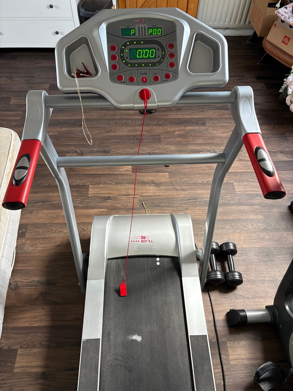 Christopeit Runner Pro I Opklapbare Loopband, Gebruikt, Ophalen of Verzenden, Metaal, Loopband