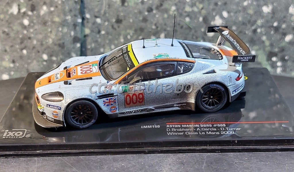 Aston Martin DBR5 #009 Le Mans 2008 1:43 Ixo V1268, Verzenden, Nieuw, Auto, Overige merken